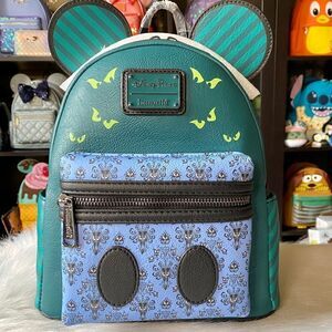 Haunted Mansion Disney Parks Loungefly Mickey Main Backpack Series 10 NWT